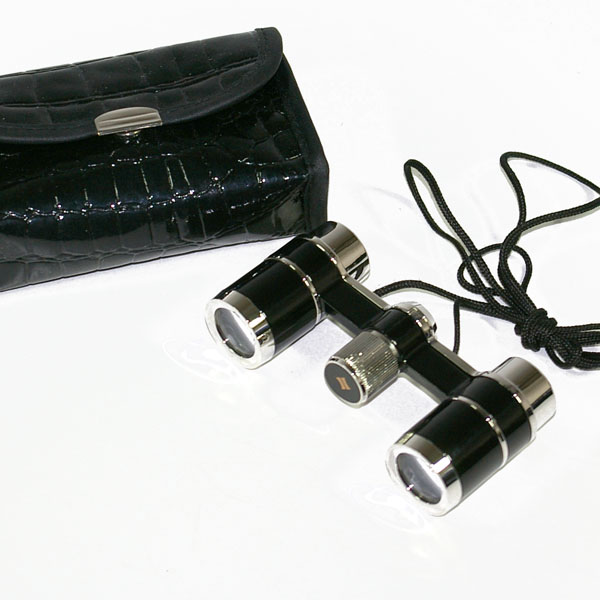 Eschenbach La Scala 3x18 Opera glasses (Black & Silver 4453)